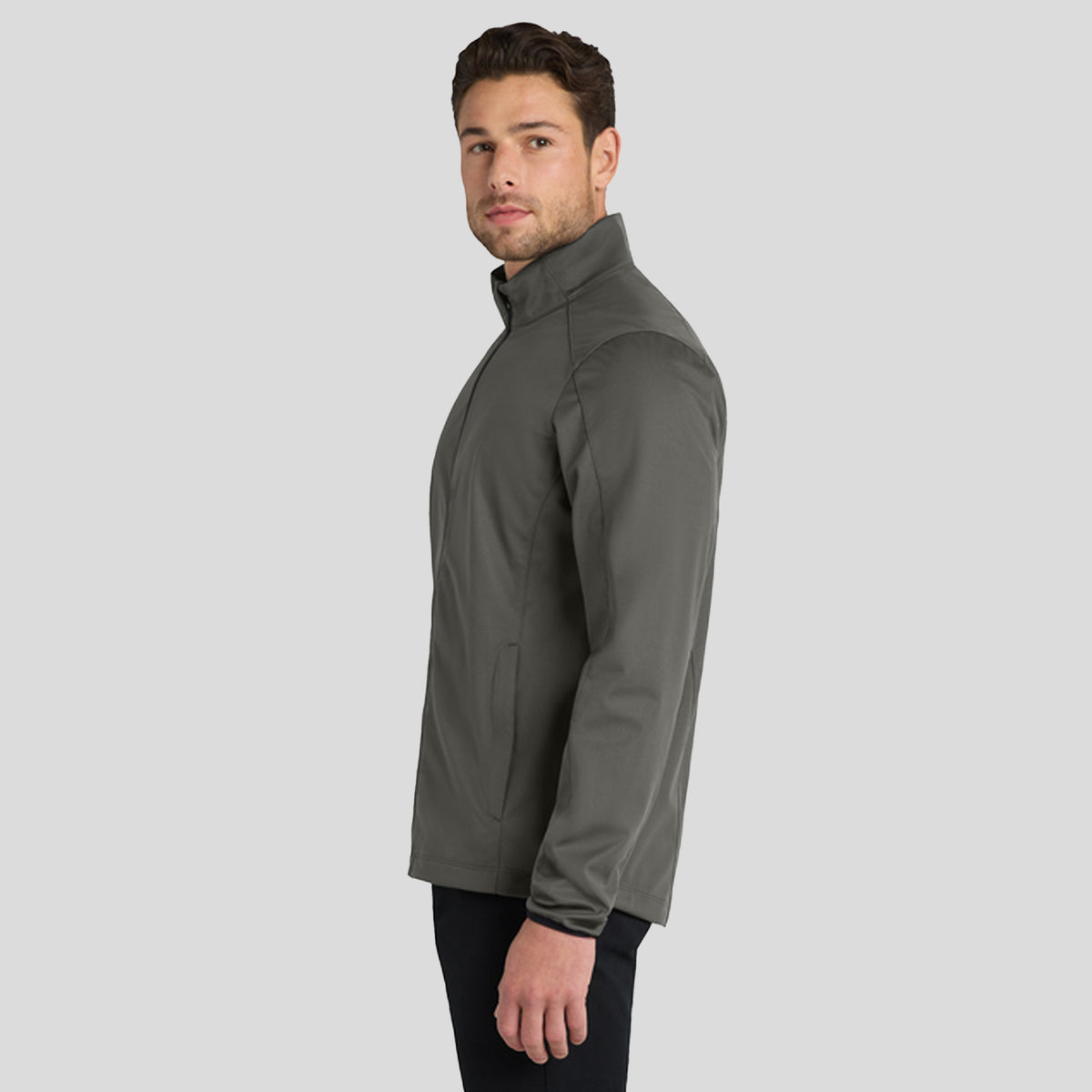 Active Soft Shell Jacket | Grey Steel