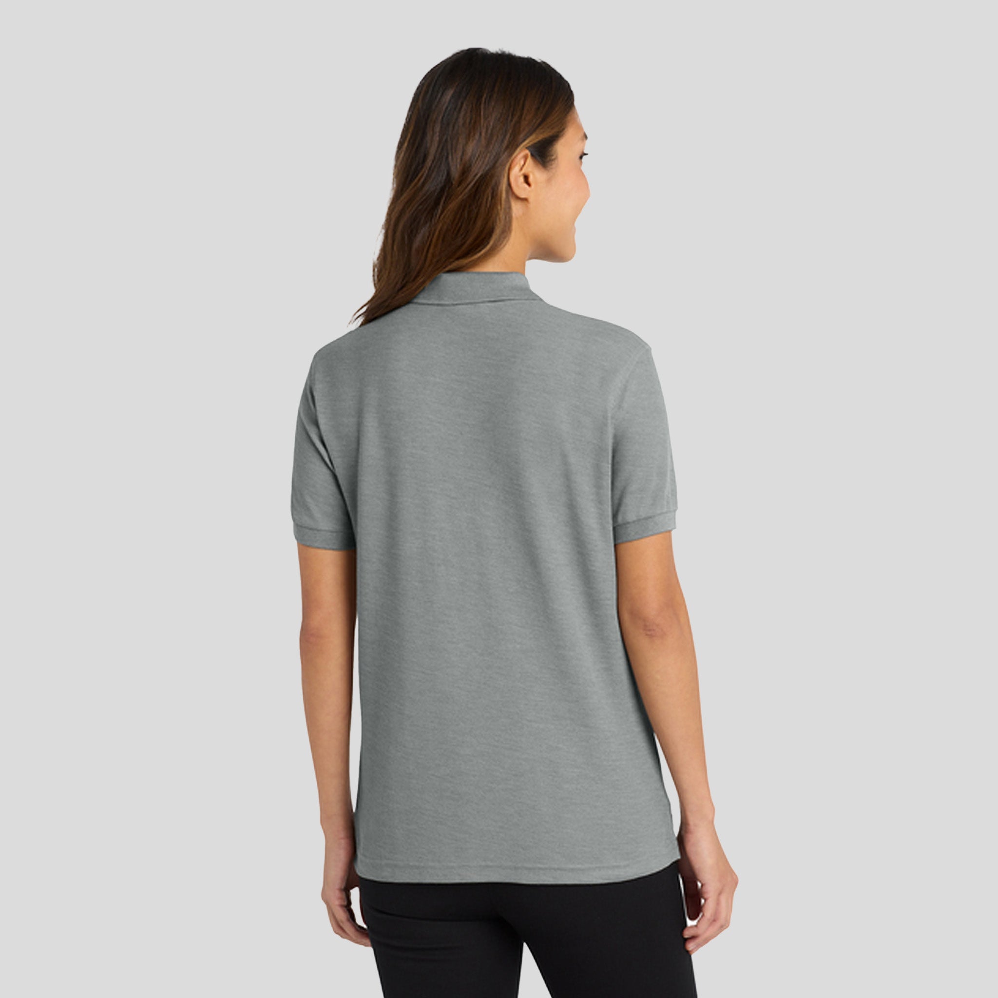Women's Silk Touch™ Polo | Cool Grey