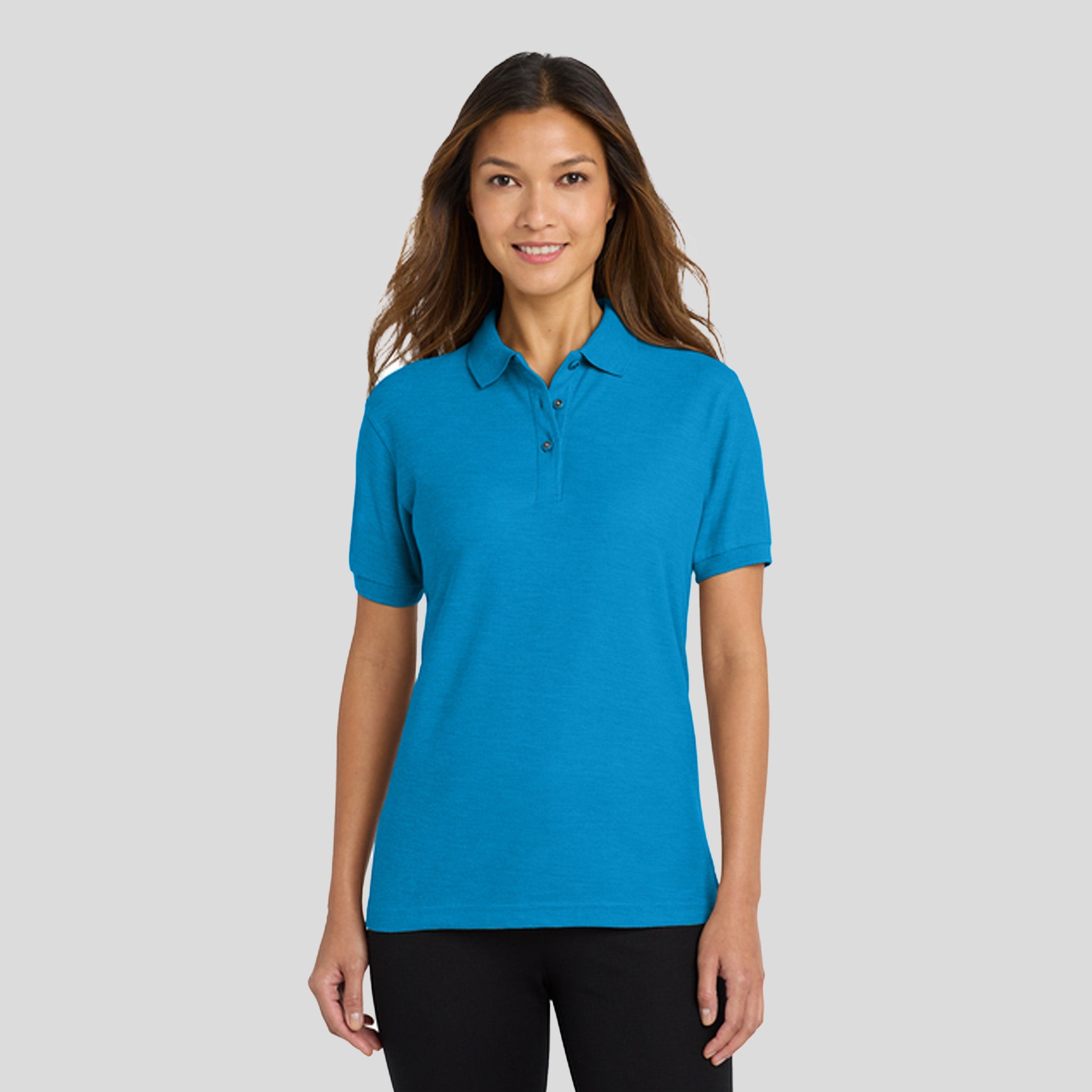 Women's Silk Touch™ Polo | Turquoise