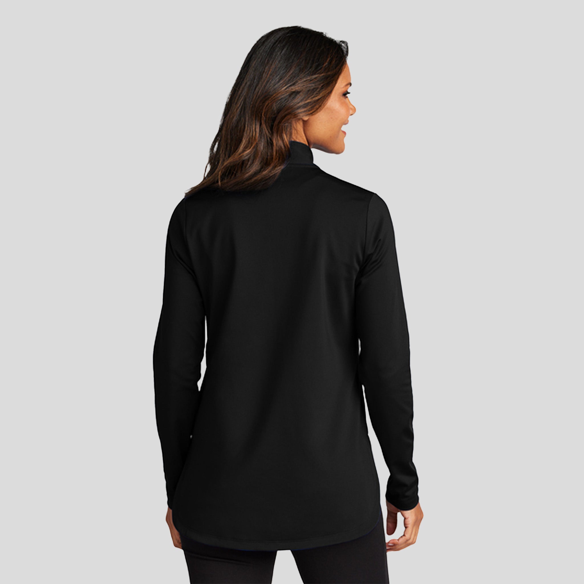 Women's C-FREE® Double Knit 1/4-Zip | Black
