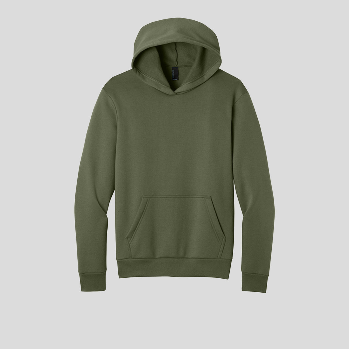 Easy Fleece Pullover Hooded Sweatshirt | Olive Drab Green