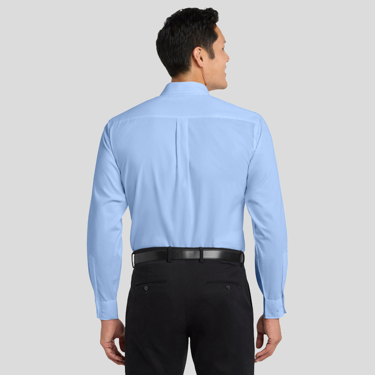 Long Sleeve Easy Care Shirt | Light Blue/Light Stone