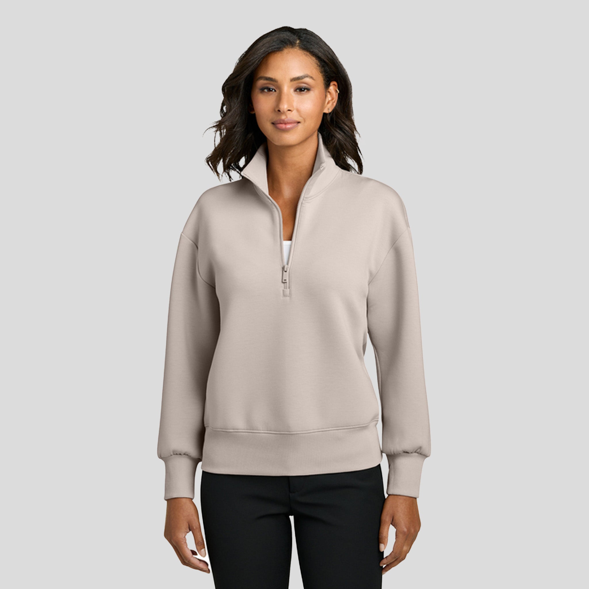 Women’s Soft Spacer 1/4-Zip | Warm Quartz