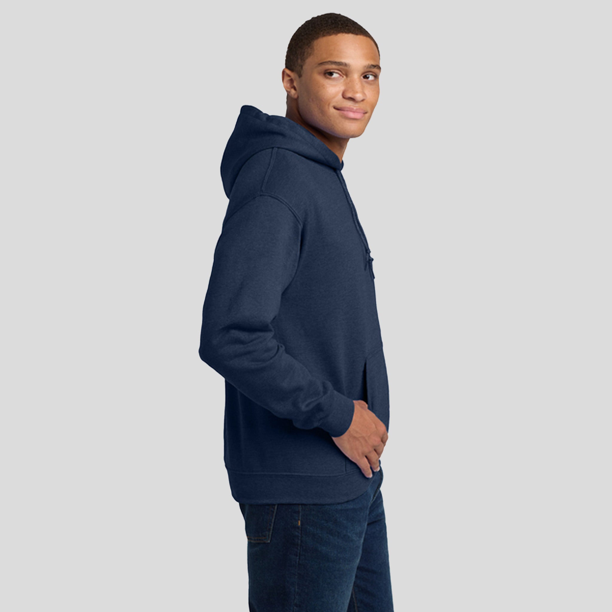 Heavy Blend™ Hooded Sweatshirt | Heather Dark Navy