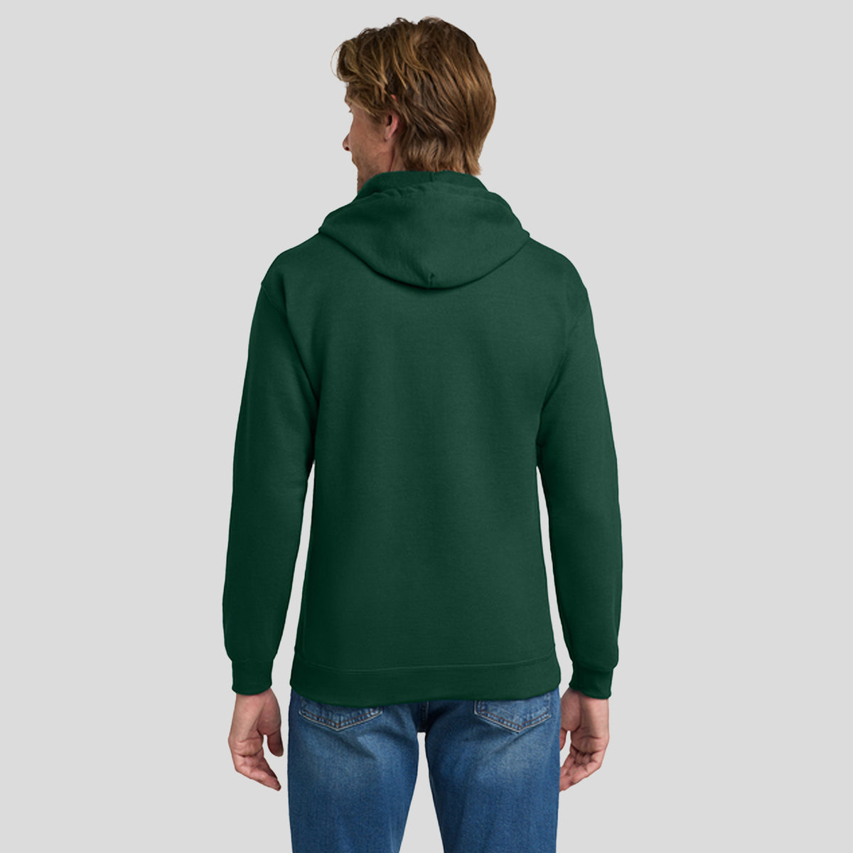 Heavy Blend™ Full-Zip Hooded Sweatshirt | Forest Green