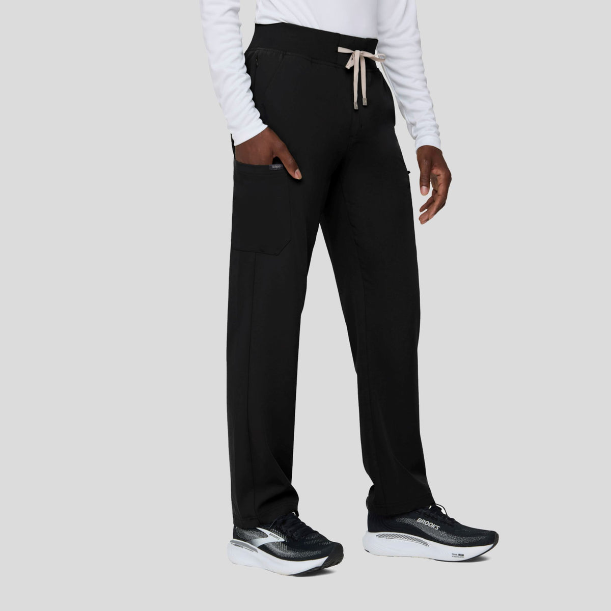 Tempo Men's Straight Leg Pant | Black