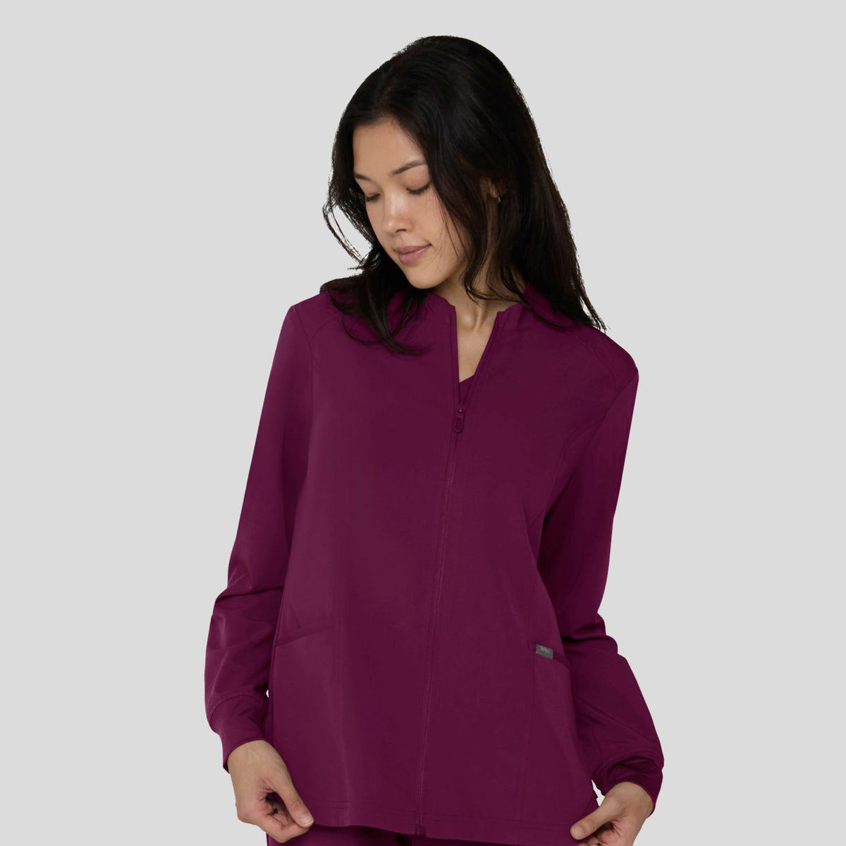 Tempo Women's Zip Jacket | Wine