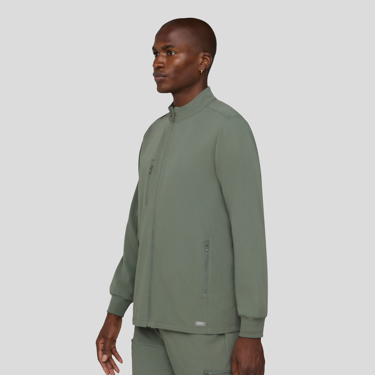 Tempo Men's Zip Jacket | Olive